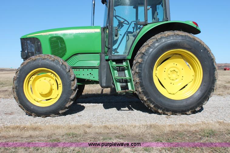 image for item H5509 2007 John Deere 6615 MFWD tractor
