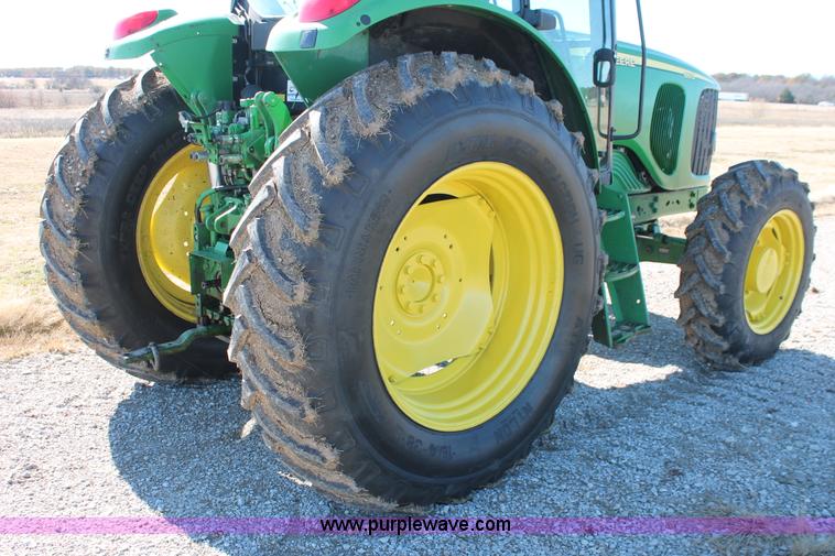 image for item H5509 2007 John Deere 6615 MFWD tractor