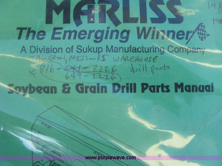image for item H9348 Marliss soybean and grain drill