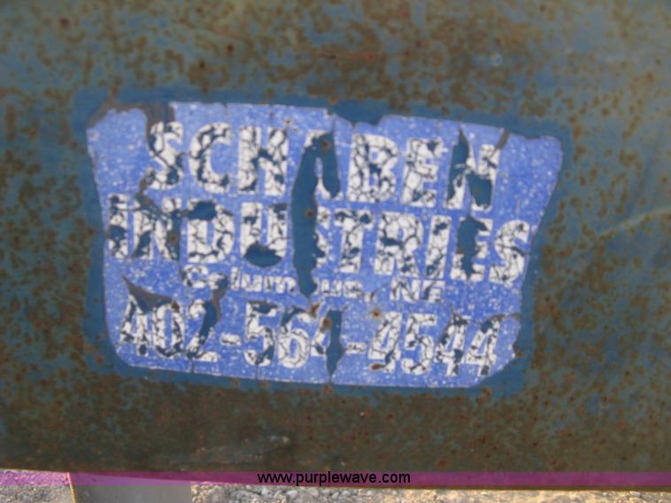 image for item H9394 Schaben 1,025 gallon nurse trailer