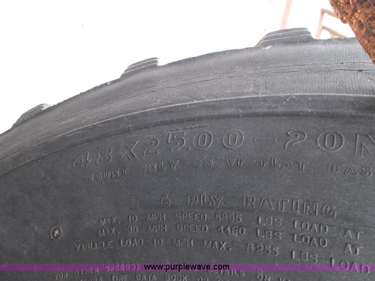 image for item H9411 (2) floatation tires and wheels