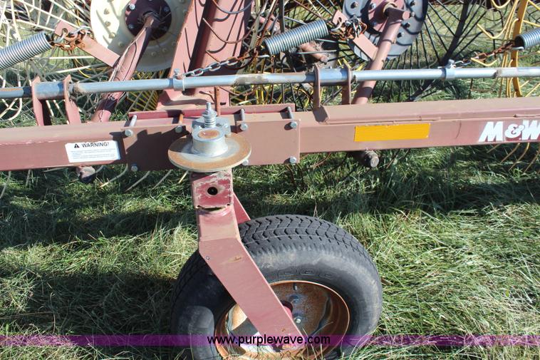 image for item I5937 M&W DF12 wheel rake