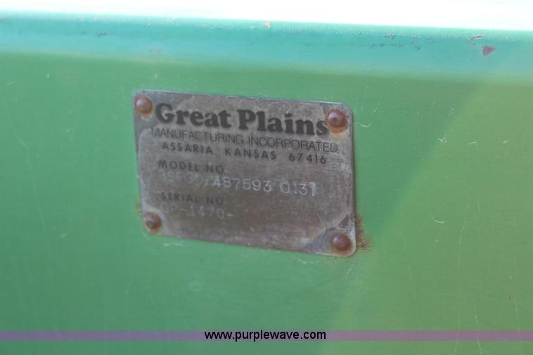 image for item I5967 Great Plains Solid Stand 30 grain drill