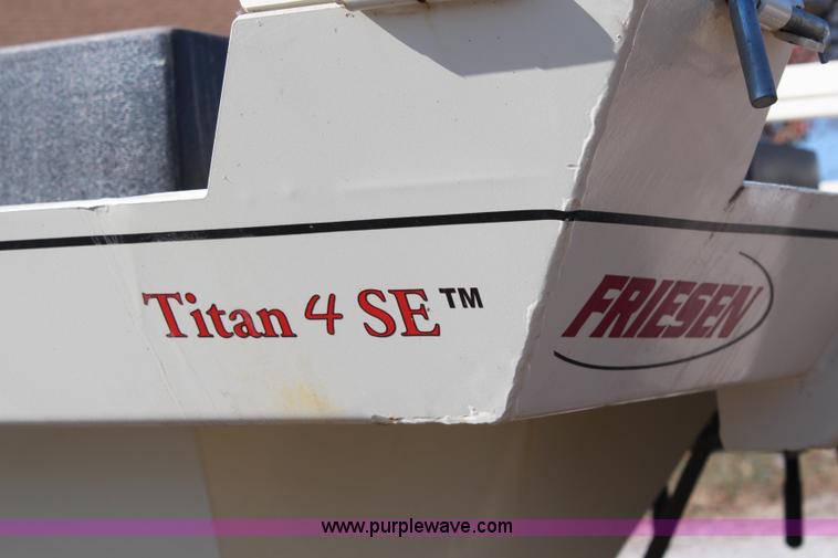 image for item I5987 2008 Friesen Titan 4SE seed tender