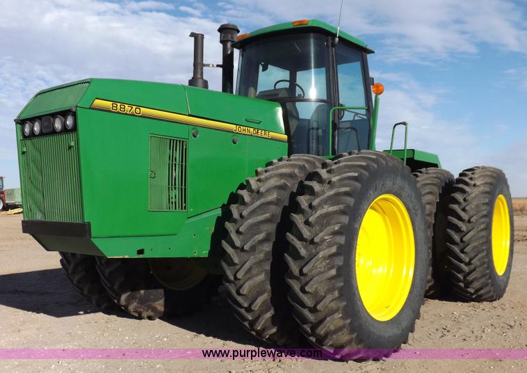 image for item K3041 1996 John Deere 8870 4WD tractor