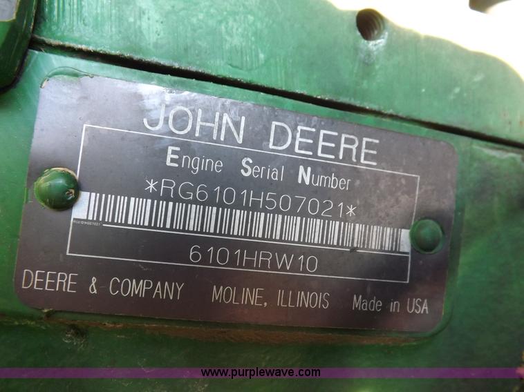 image for item K3041 1996 John Deere 8870 4WD tractor