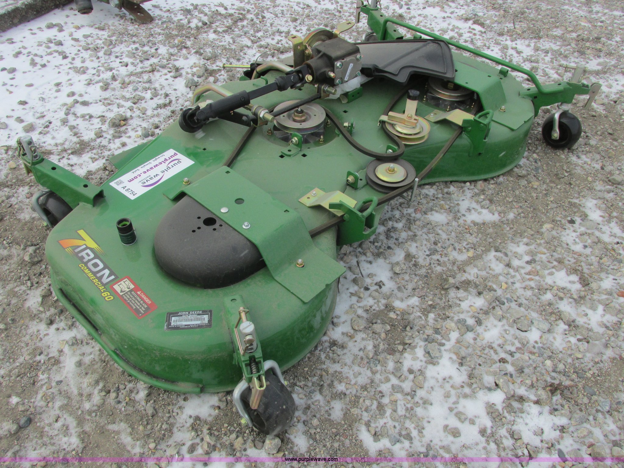2012 John Deere 60D mower deck in Grand Forks, ND Item A8754 sold