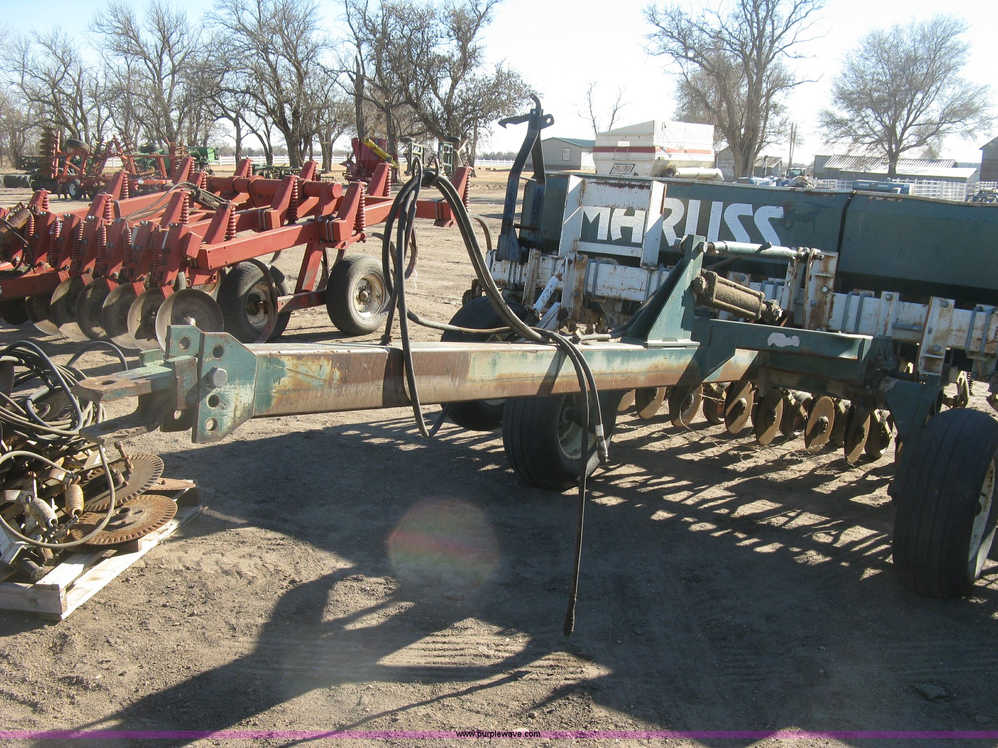 Marliss soybean and grain drill in Kinsley, KS | Item H9348 sold