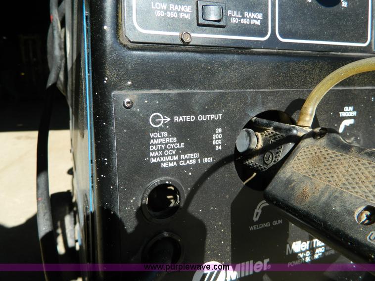 image for item AQ9441 Miller Millermatic 250 CV-DC wire feed welder