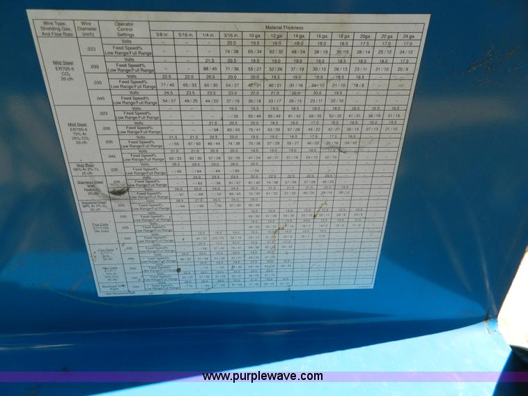 image for item AQ9441 Miller Millermatic 250 CV-DC wire feed welder