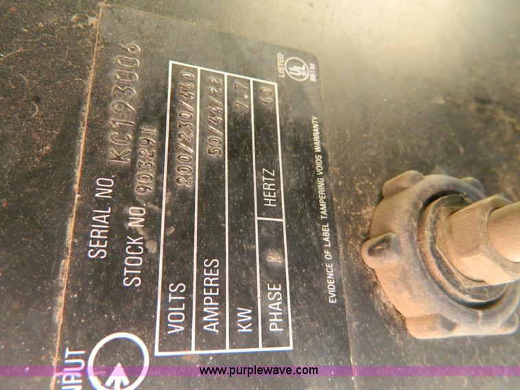 image for item AQ9441 Miller Millermatic 250 CV-DC wire feed welder