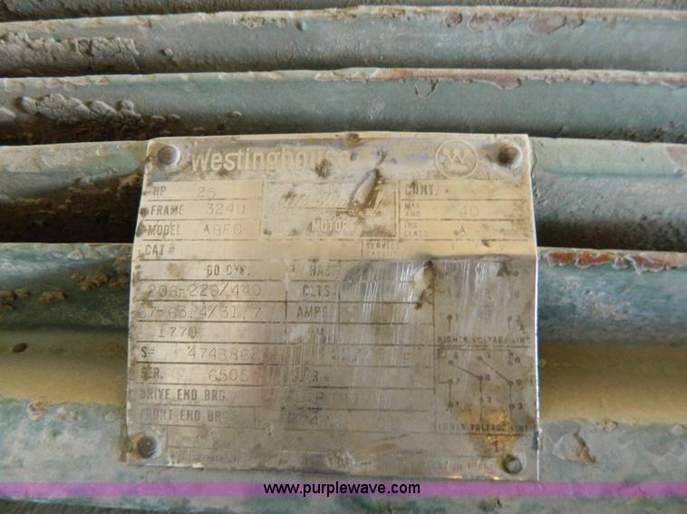 image for item AQ9449 Ingersoll Rand 25E3 compressor