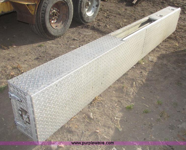 image for item AV9237 Assorted aluminum diamond plate truck boxes and accessories