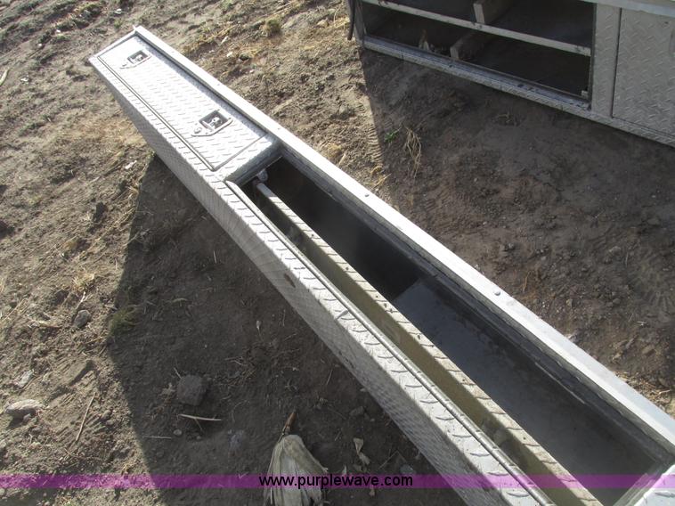 image for item AV9237 Assorted aluminum diamond plate truck boxes and accessories