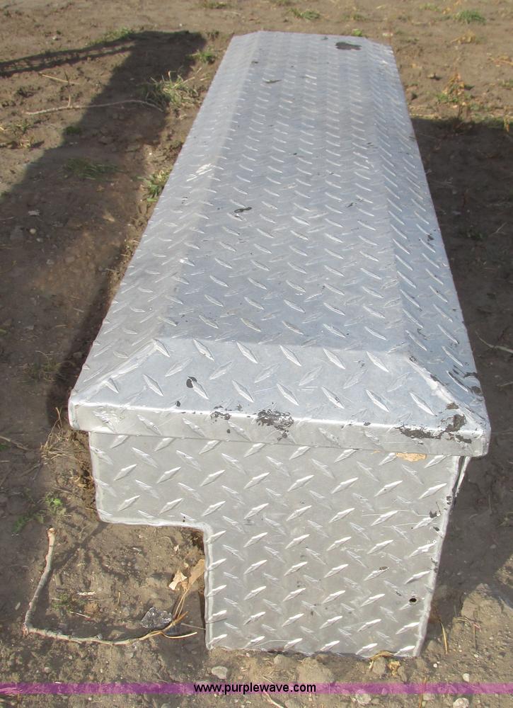 image for item AV9237 Assorted aluminum diamond plate truck boxes and accessories
