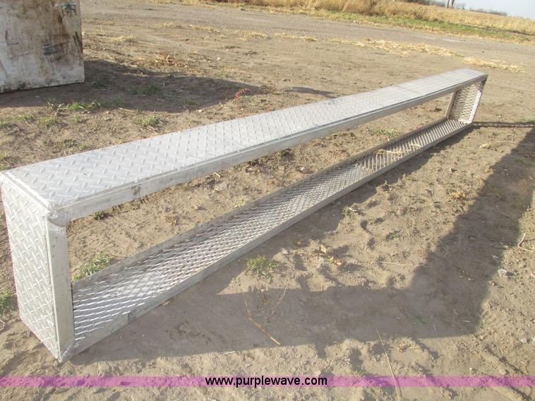 image for item AV9237 Assorted aluminum diamond plate truck boxes and accessories