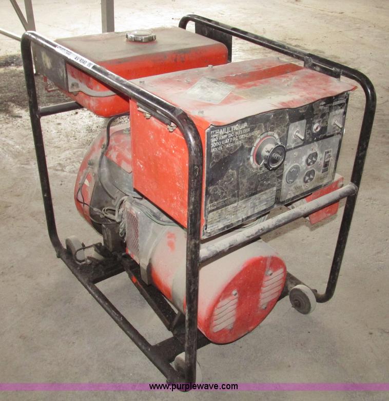 image for item AV9240 Multiquip ACX-140G welder/generator