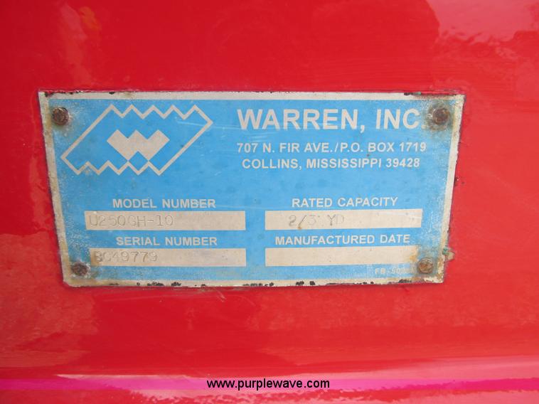 image for item AW9819 2001 Isuzu NPR dump truck