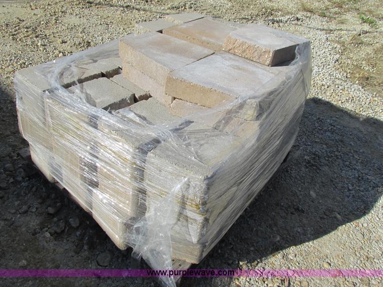 image for item AW9832 Assorted decorative concrete wall blocks