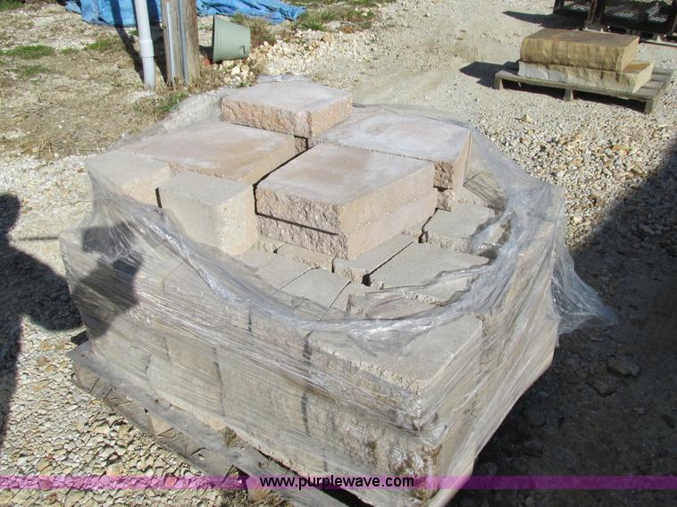 image for item AW9832 Assorted decorative concrete wall blocks