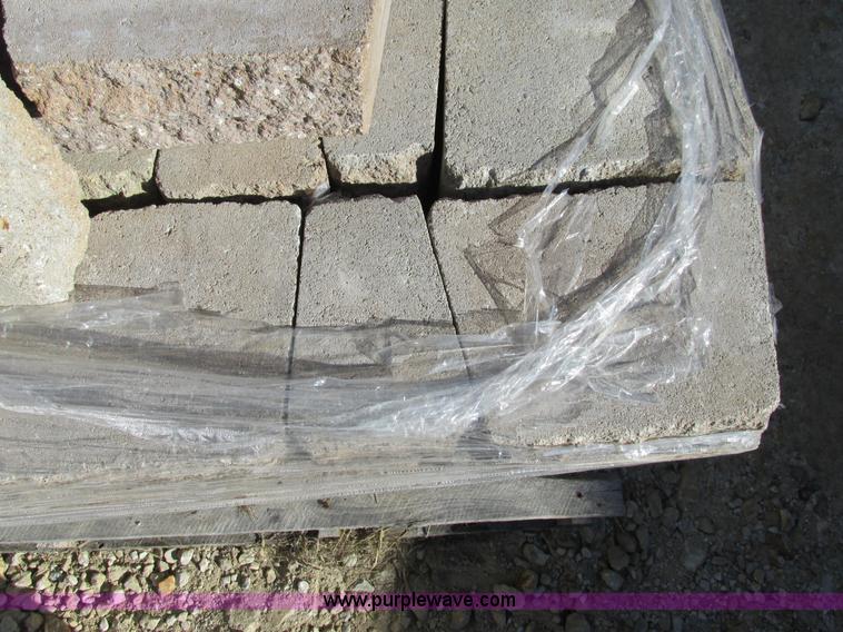 image for item AW9832 Assorted decorative concrete wall blocks