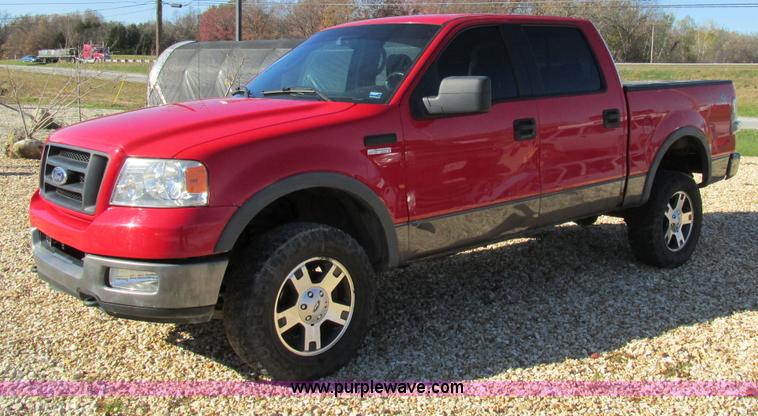 image for item AW9837 2005 Ford F150 FX4 SuperCrew pickup truck