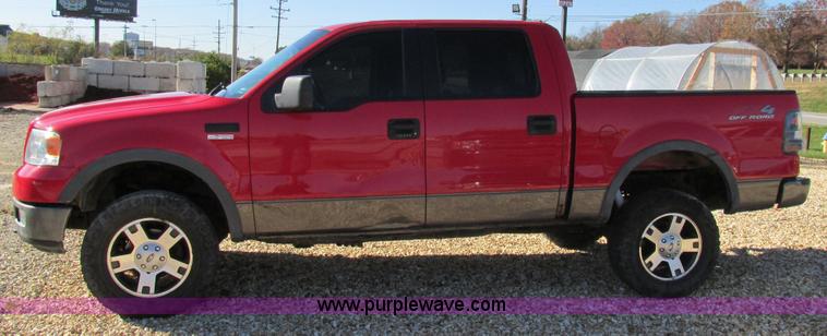 image for item AW9837 2005 Ford F150 FX4 SuperCrew pickup truck