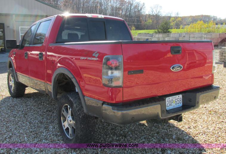 image for item AW9837 2005 Ford F150 FX4 SuperCrew pickup truck