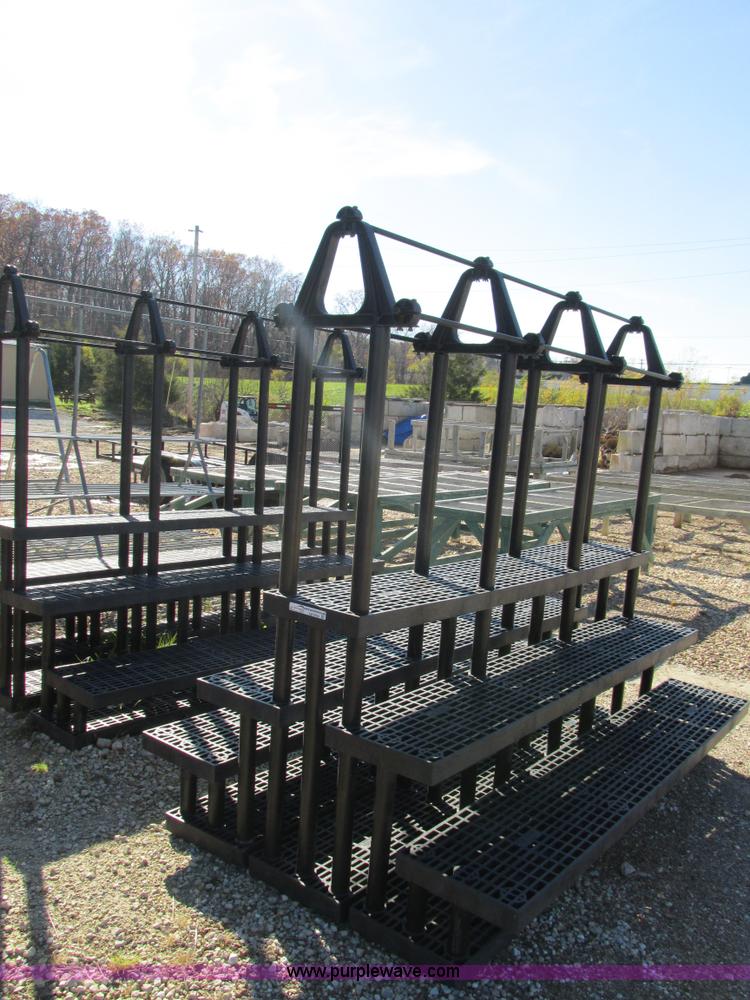 image for item AW9839 (2) SPC hanging plant stand