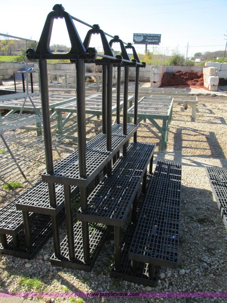 image for item AW9839 (2) SPC hanging plant stand