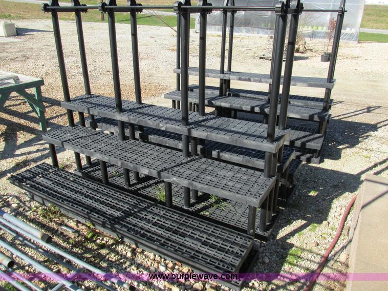 image for item AW9839 (2) SPC hanging plant stand