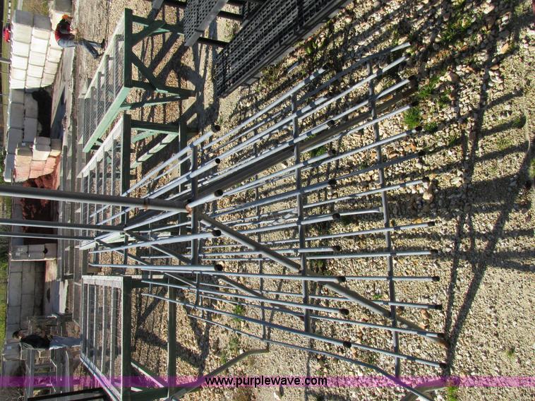 image for item AW9840 (2) commercial hanging plant racks