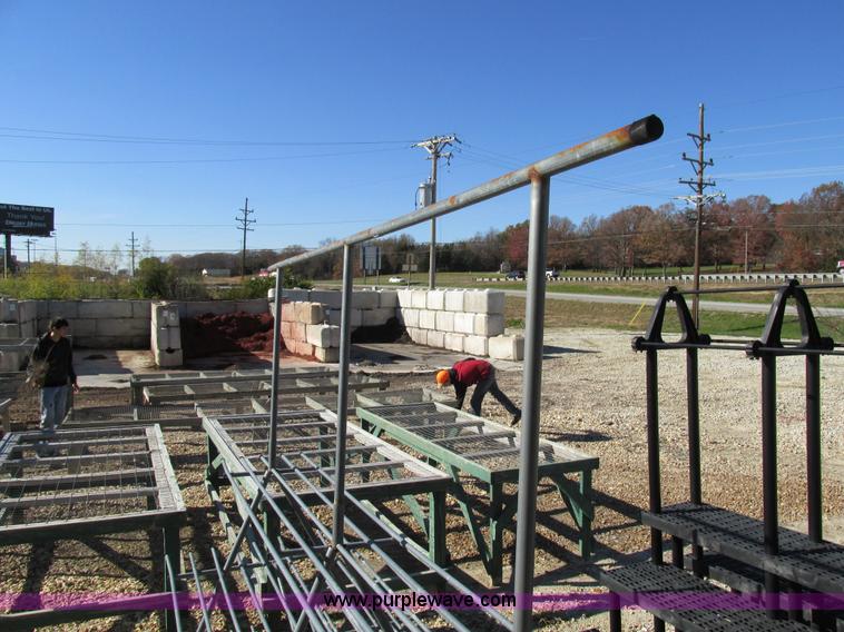 image for item AW9840 (2) commercial hanging plant racks