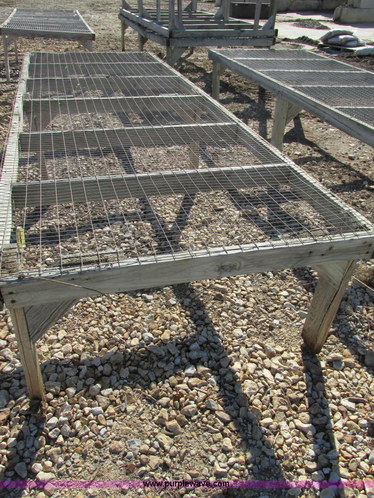 image for item AW9841 Greenhouse tables