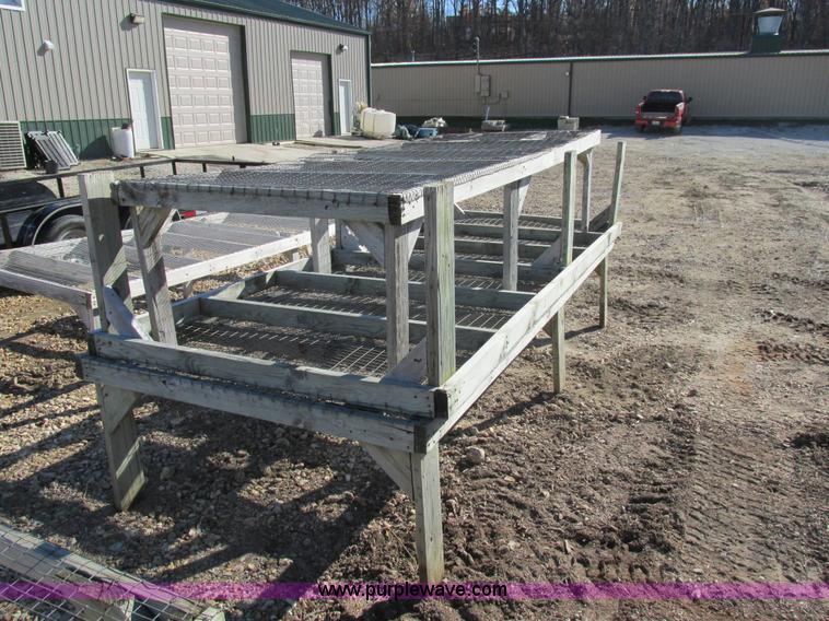 Greenhouse tables in Warrenton, MO Item AW9841 sold Purple Wave