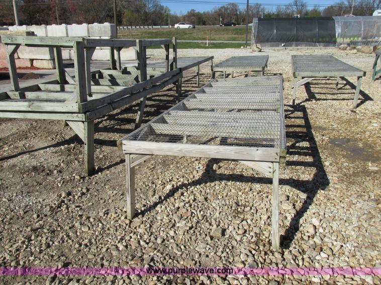 image for item AW9841 Greenhouse tables