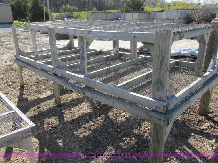 image for item AW9841 Greenhouse tables
