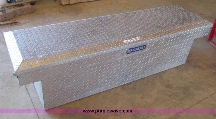 image for item AW9851 Kobalt aluminum saddle truck toolbox