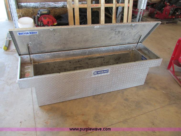 image for item AW9851 Kobalt aluminum saddle truck toolbox