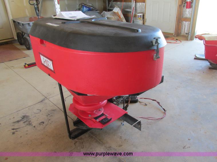 image for item AW9856 Western Proflo tailgate spreader hopper