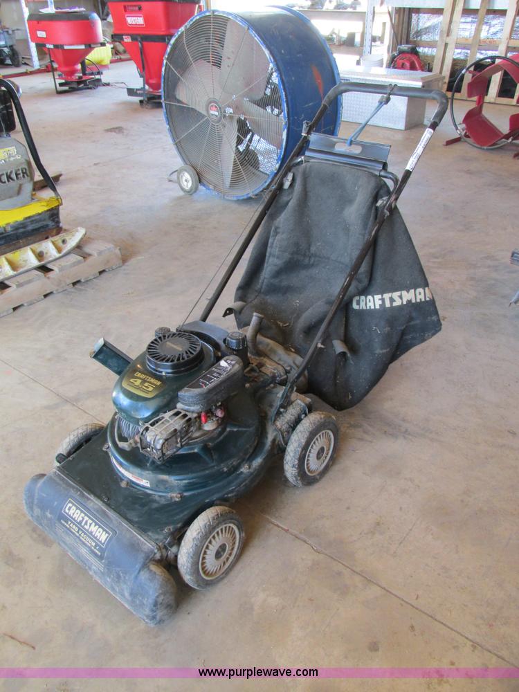 image for item AW9860 Craftsman yard vacuum