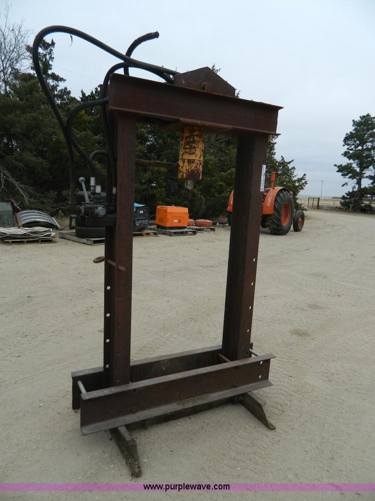 image for item AX9616 Shop built hydraulic press