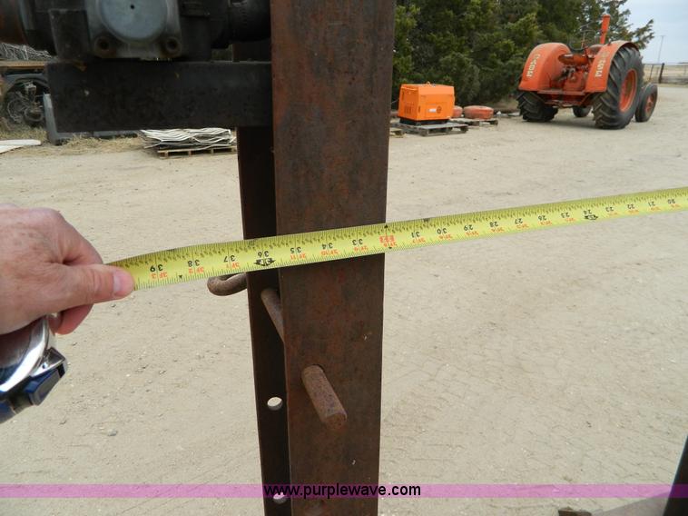 image for item AX9616 Shop built hydraulic press