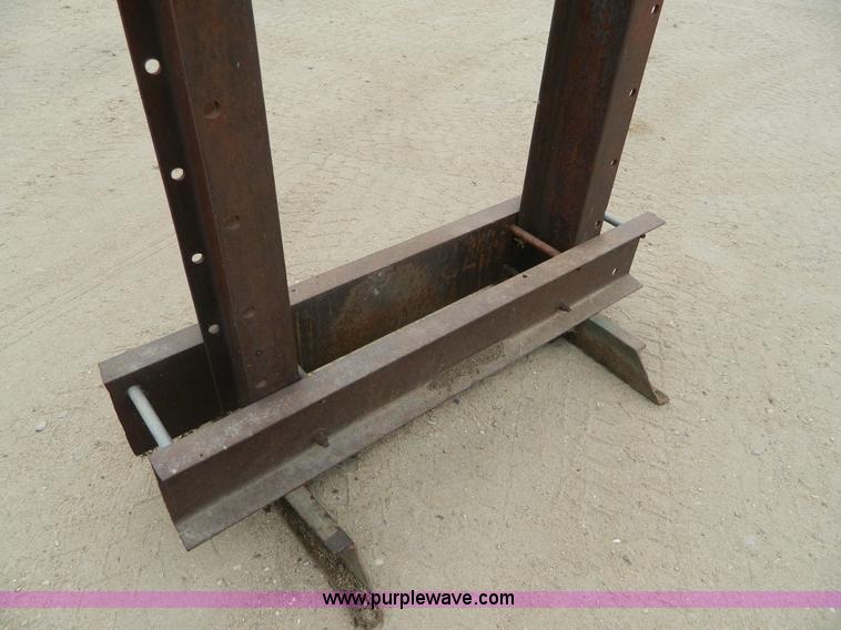 image for item AX9616 Shop built hydraulic press