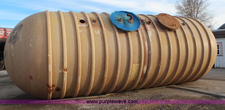 image for item BA9168 (2) Century Cast 15,000 gallon fiberglass tanks