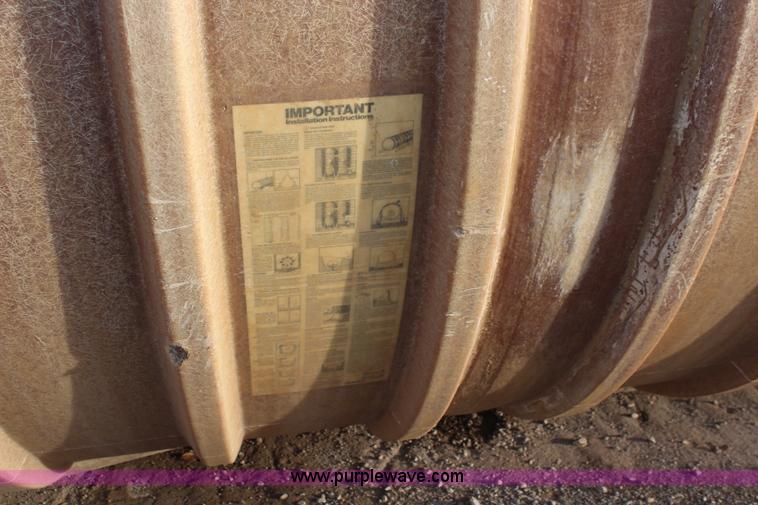 image for item BA9168 (2) Century Cast 15,000 gallon fiberglass tanks