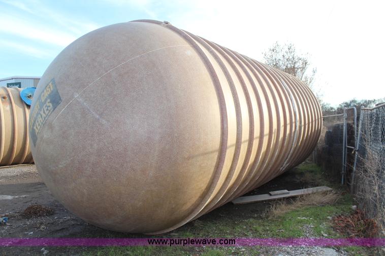 image for item BA9168 (2) Century Cast 15,000 gallon fiberglass tanks