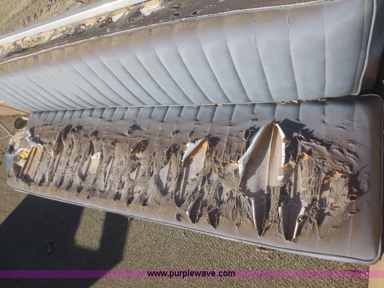 image for item D2216 1983 Lowe Sunbird 24' pontoon boat