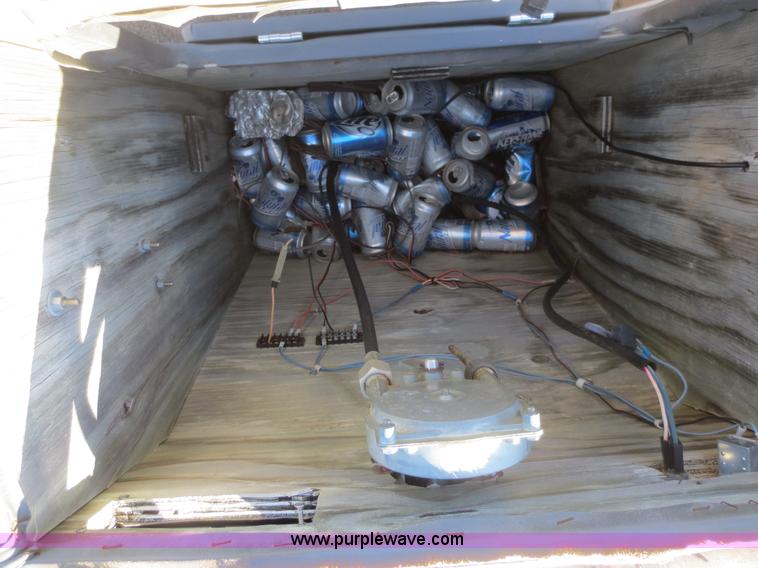 image for item D2216 1983 Lowe Sunbird 24' pontoon boat