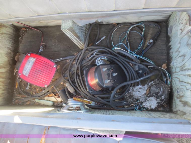 image for item D2216 1983 Lowe Sunbird 24' pontoon boat